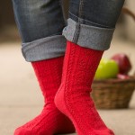 Ruby Autumn Fields Socks
