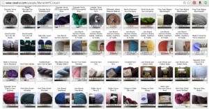 Yarn stash on Ravelry