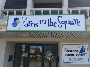 yarns in the square sign