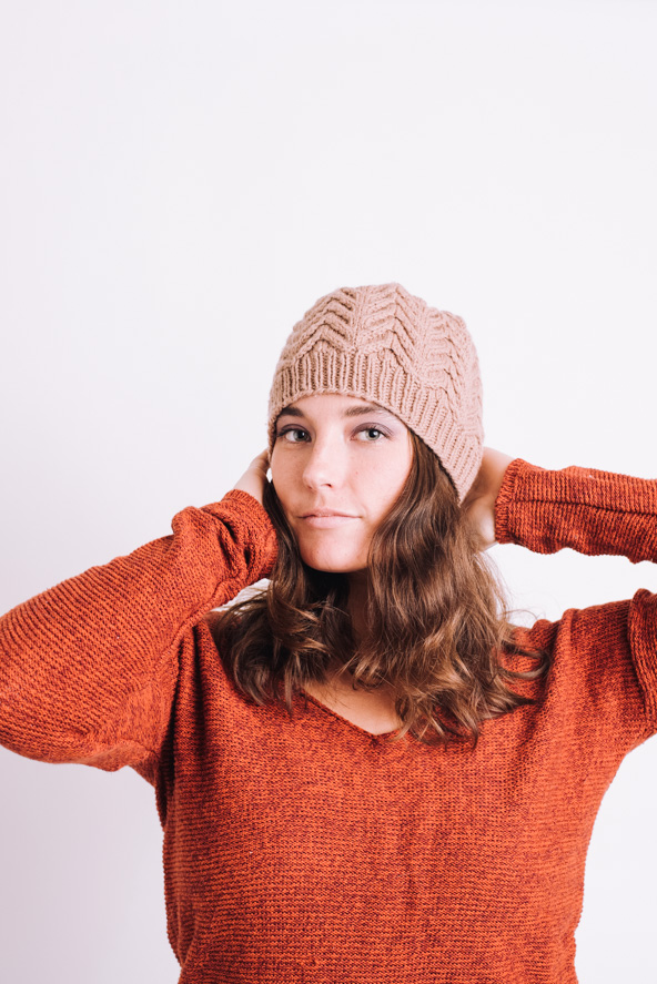 Auberon Cabled Hat - I Like Knitting