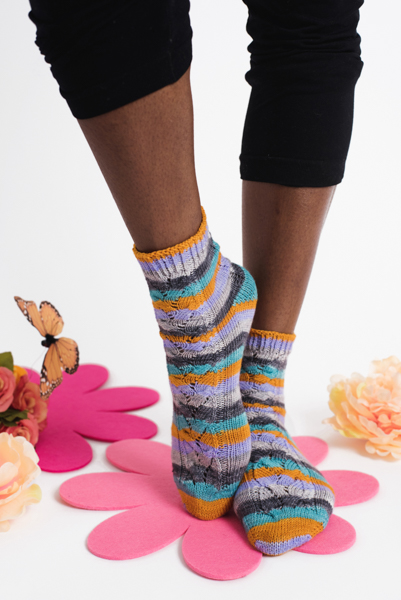 Knitted Yoga Socks