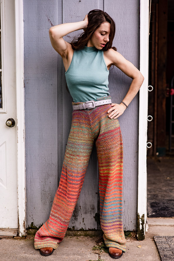 Giulia Knit Pants - I Like Knitting