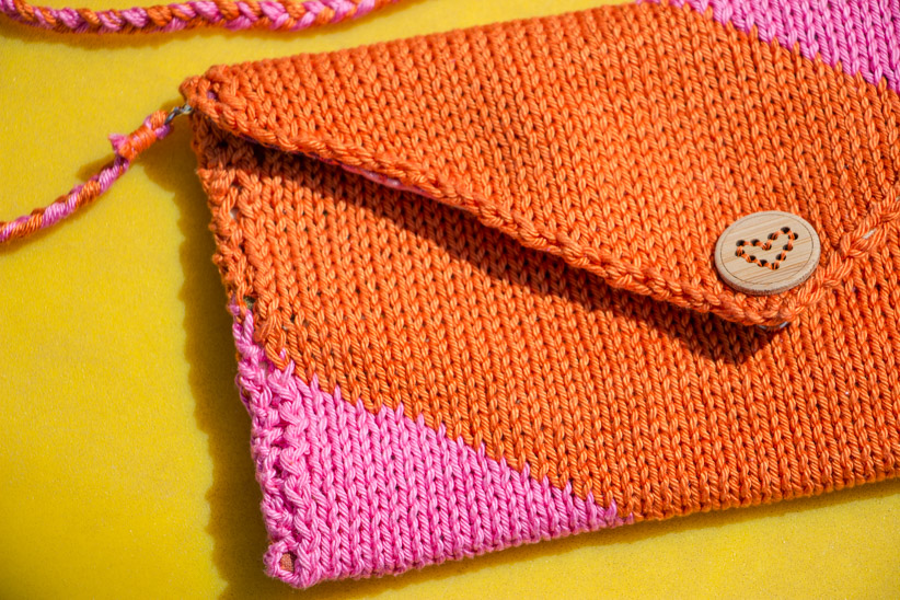 Have a Bright Day Envelope Clutch