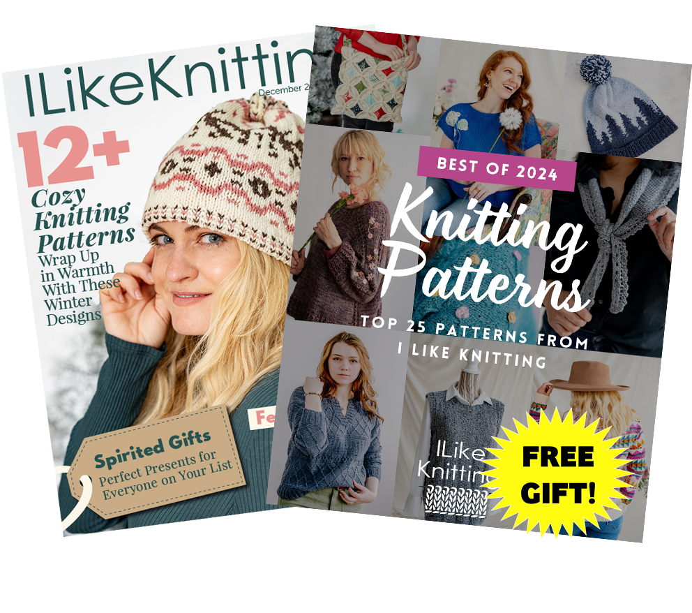 I Like Knitting Gold Club