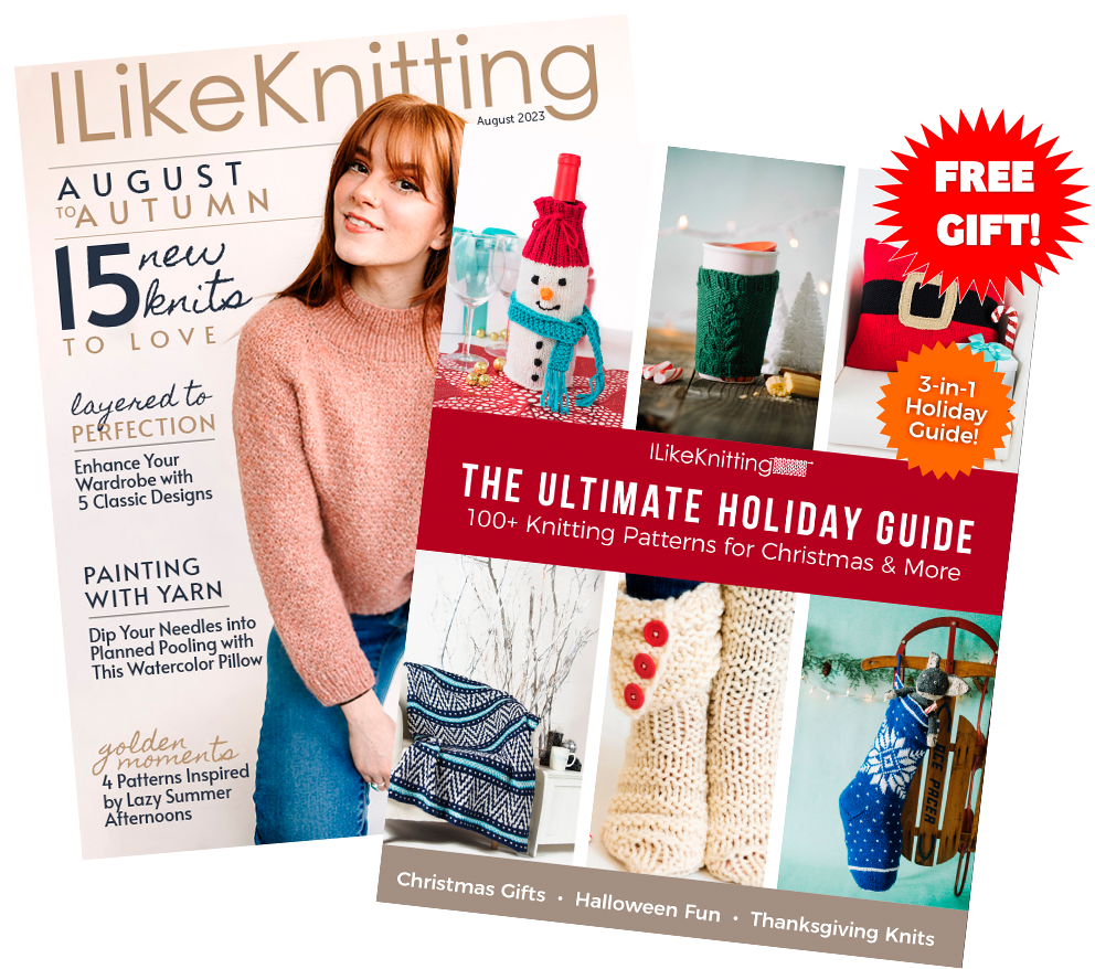 I Like Knitting Gold Club