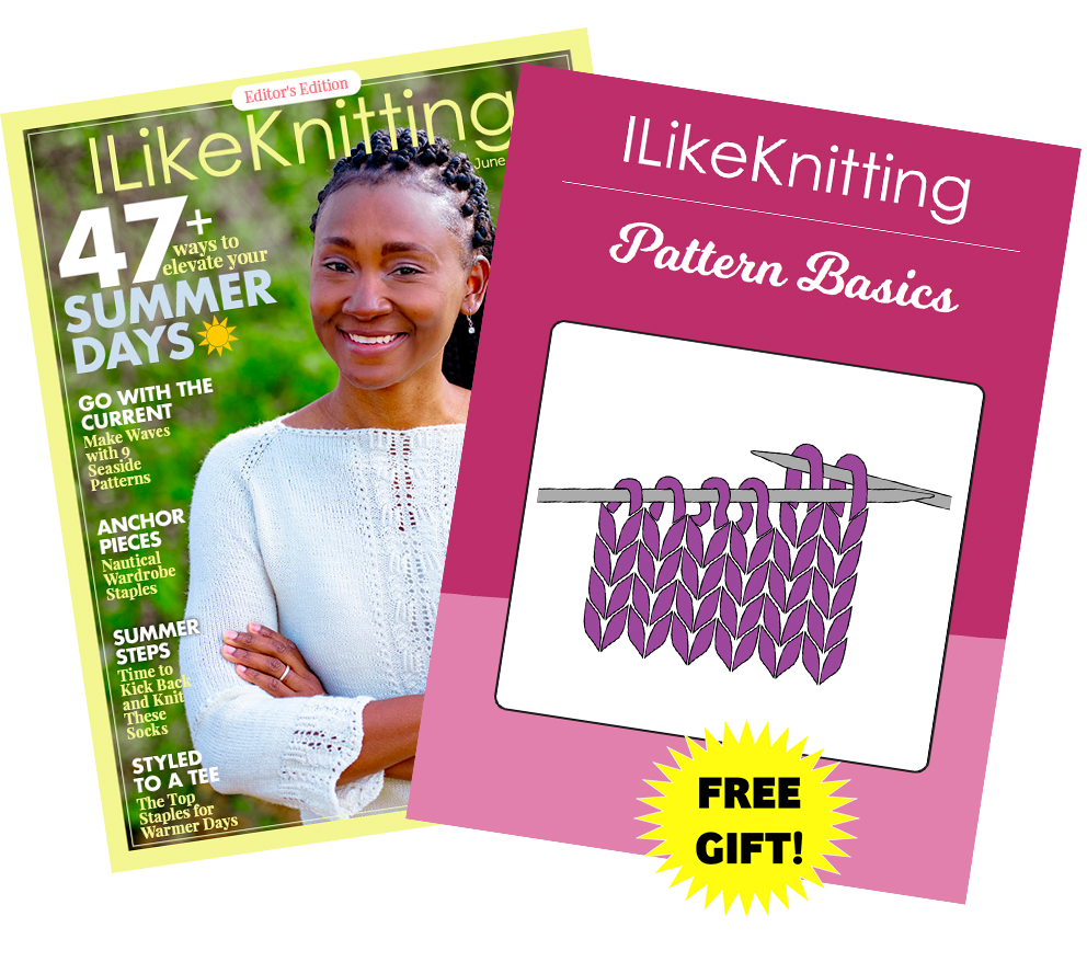 I Like Knitting Gold Club