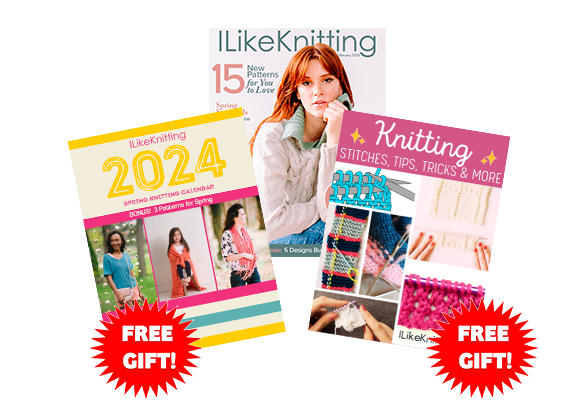 I Like Knitting Gold Club