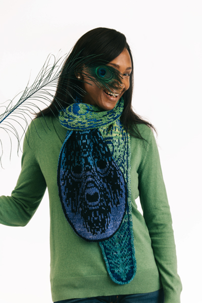 Fine Feather Shawl