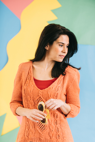 Tangerine Zest Pullover