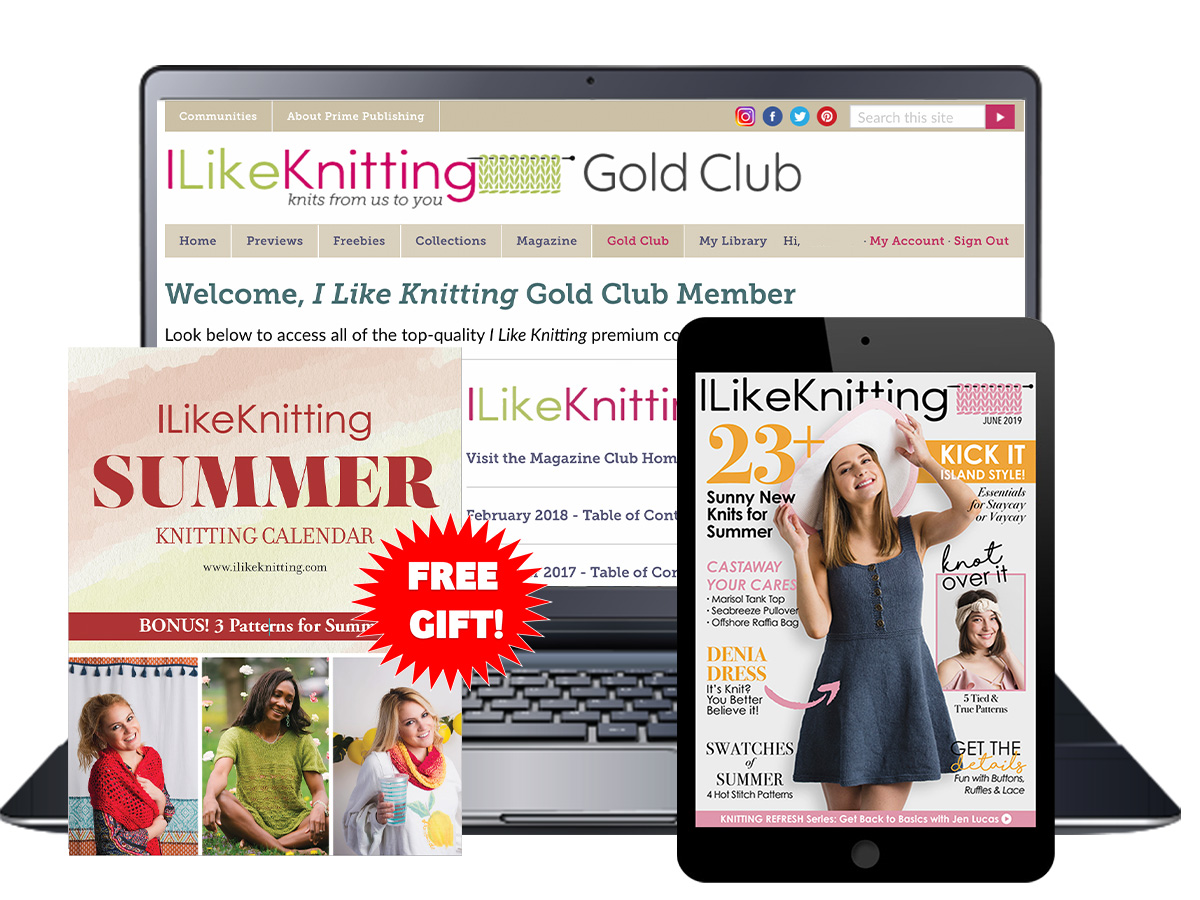 I Like Knitting Network Gold Club