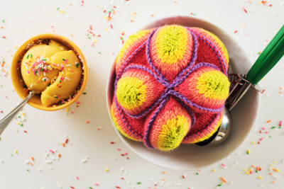 Rainbow Sorbet Puzzle Ball