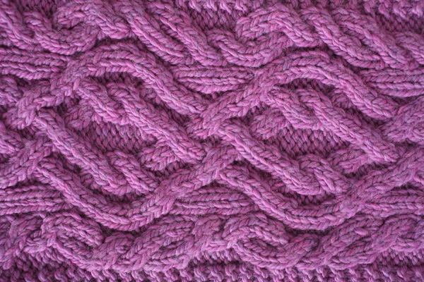 Intertwining Cables Scarf - I Like Knitting