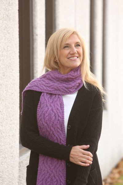 Intertwining Cables Scarf