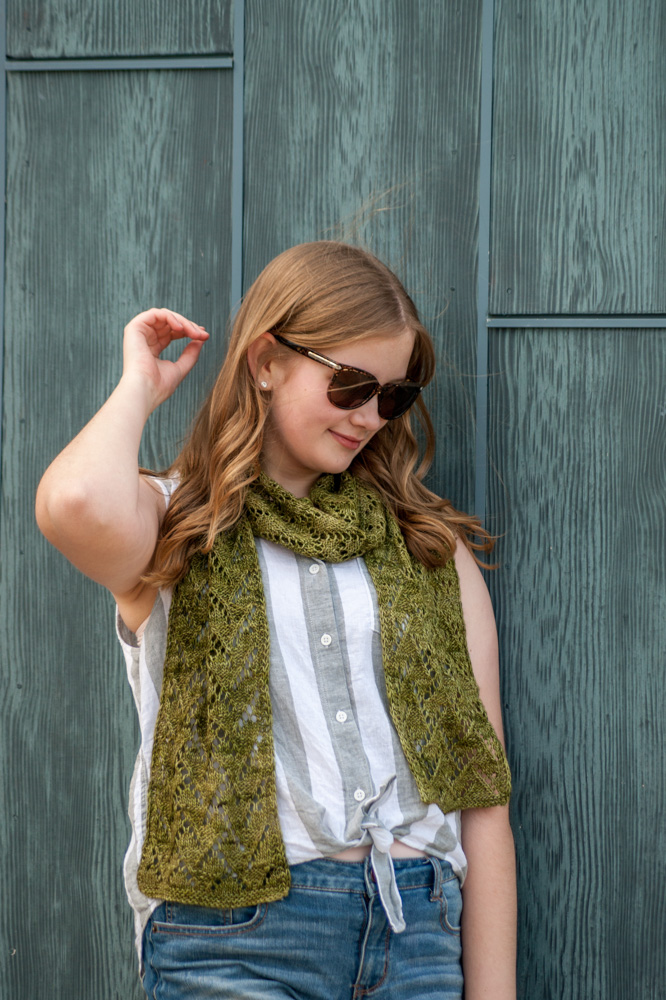 Island Fern Lace Scarf