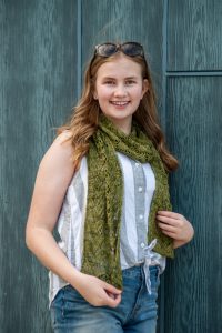 Island Fern Lace Scarf Chart