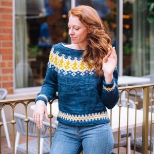 Kinsley Fair Isle Yoke Sweater