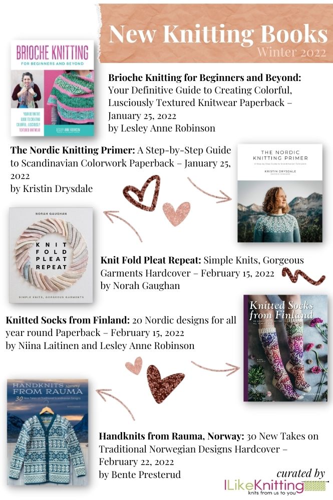 New Knitting Books for Winter 2022 - I Like Knitting