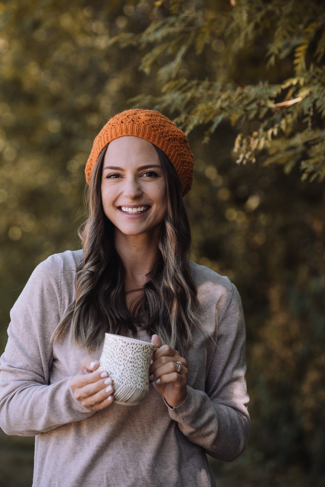 Pumpkin Pecan Slouchy Beret - I Like Knitting