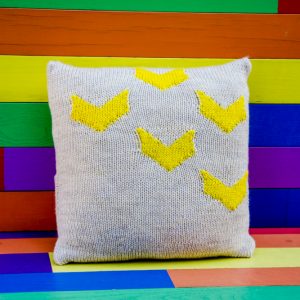 Vivid Chevron Pillow