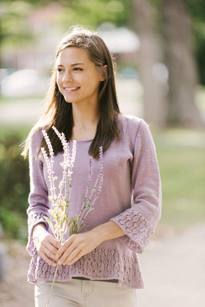 Wild Lavender Sweater