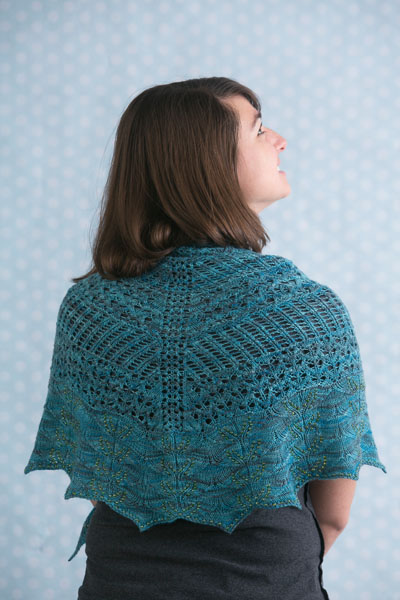 Winter Tide Beaded Shawl - I Like Knitting