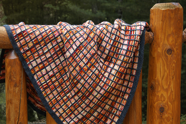 bonfire plaid blanket