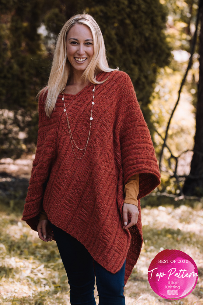 Harvest Poncho - I Like Knitting