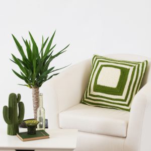 mod maze pillow