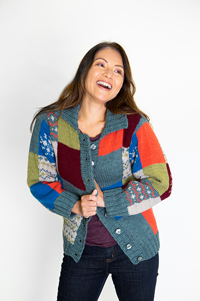 patchwork meadow jacket